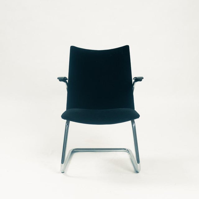4014 Tubular Steel Dutch Lounge Chair from Gebr. De Wit, 1950s For Sale - Image 5 of 18