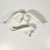 1950s Vintage Italian Roman Neoclassical Gold Tipped Acanthus Leaf Tole Tiebacks - Set of 3. For Sale - Image 9 of 12