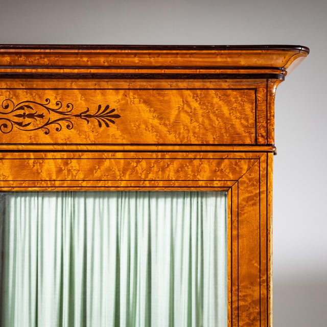 Wood Charles X Display Cabinet, France, 1830 For Sale - Image 7 of 13