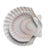Japanese Vintage Otagiri Japanese Ceramic Scallop Shell Dish Set — Blush & White, Set of 3 For Sale - Image 3 of 4