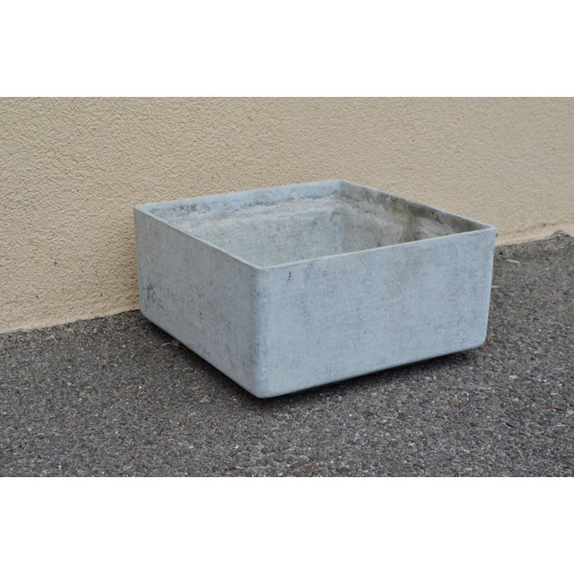 Swiss Fiber Cement Planters in the style of Willy Guhl, 1950s, Set of 4 For Sale - Image 4 of 6