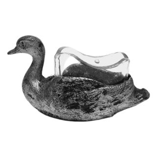 Biedermeier Polish Salt Holder from Norblin, 1890s For Sale