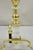 Vintage Brass Urn & Marble Federal Style Branch Leg Fireplace Andirons - A Pair For Sale - Image 10 of 11