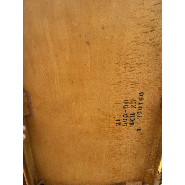Wood Mid Century Lane Acclaim Record Cabinet Dove Detail For Sale - Image 7 of 11