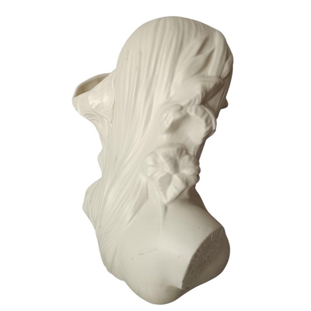 Modernist Ceramic Bust Vase For Sale - Image 6 of 10