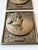 Vintage Metal Relief Wall Plaques of Bach & Chopin, Set of 2 For Sale In Miami - Image 6 of 9