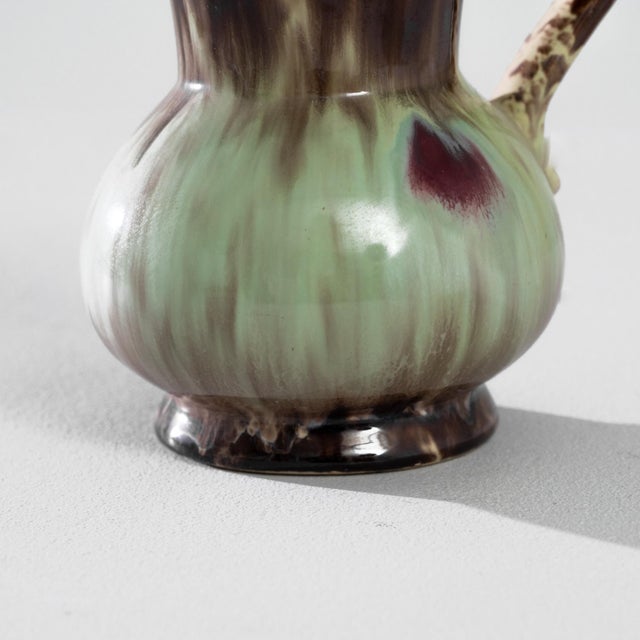 1960s German "W. Germany" Ceramic Vase For Sale - Image 4 of 5