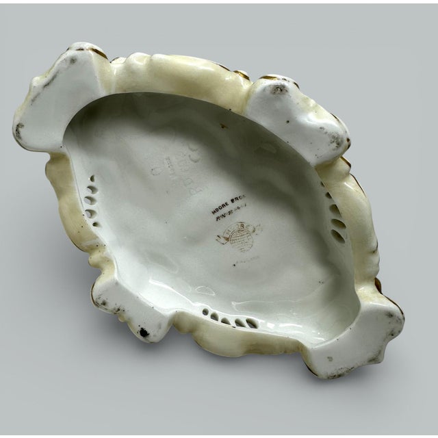 Ceramic Antique English Moores Brothers Porcelain Blanc De Chine Cherub Centerpiece 19Ct For Sale - Image 7 of 8