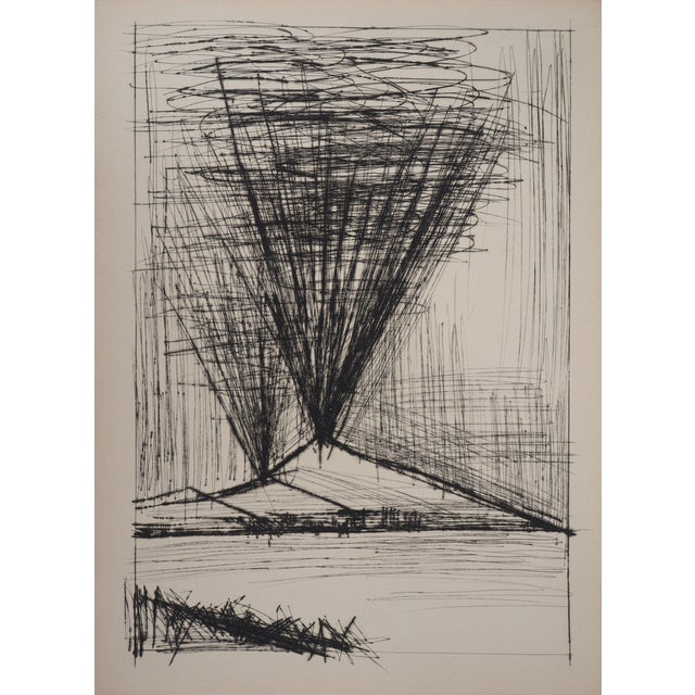 Bernard Buffet, L'éruption du Vésuve, Etching For Sale