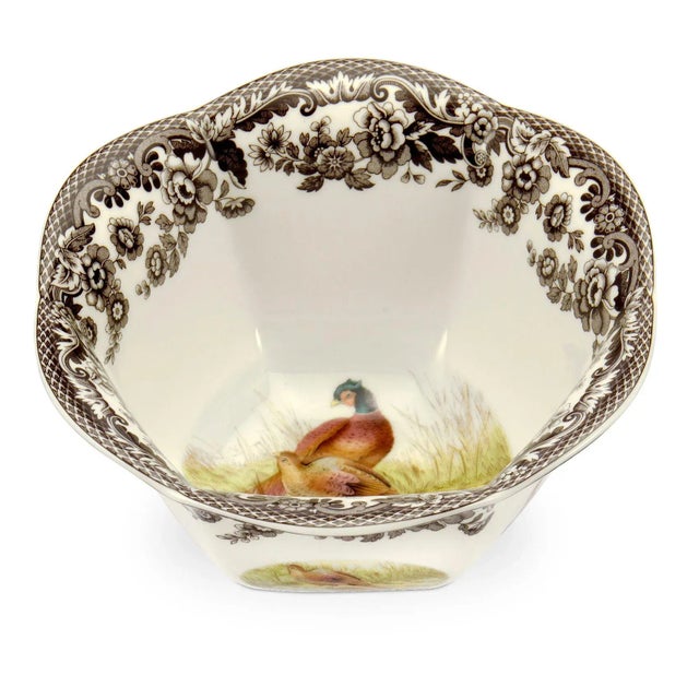 English Spode Woodland Nut Bowl 6", Pheasant For Sale - Image 3 of 3