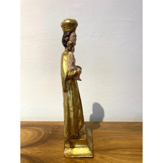 Madonna & Child, Pribram, Bohemia, Mid 19th Century For Sale - Image 6 of 9