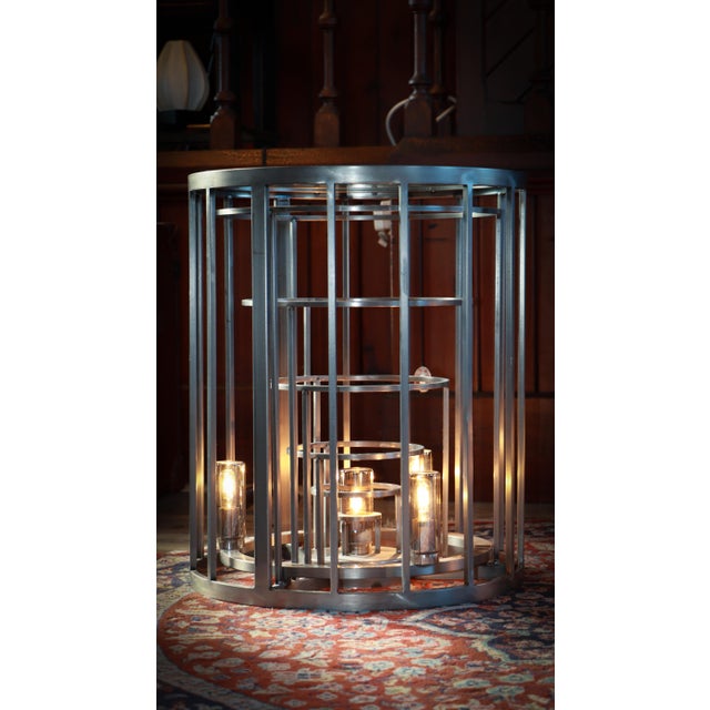 Mid-Century Modern Gradient Rex Bedside Tables in Metal by Timothy Oulton, 2010s, Set of 2 For Sale - Image 3 of 13