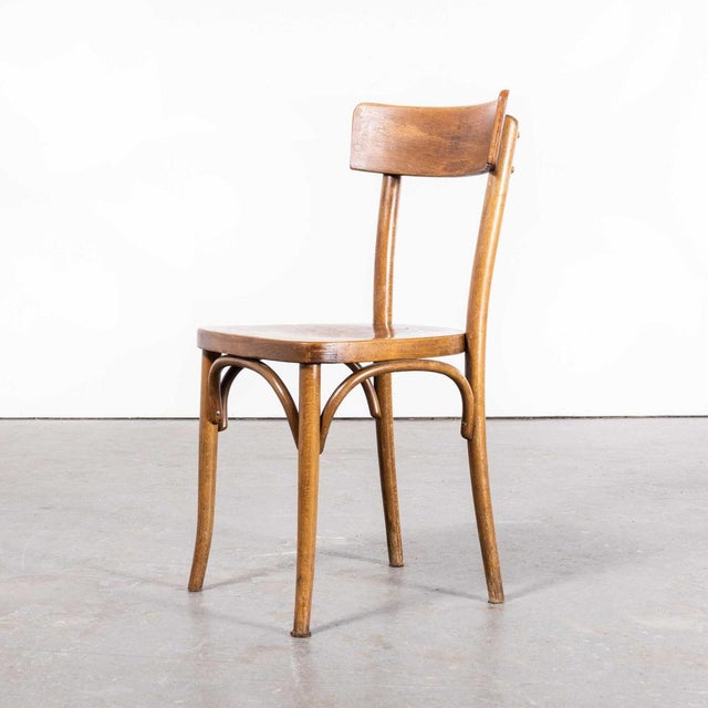 Wood Bentwood Dining Chair from Baumann, 1950s For Sale - Image 7 of 12