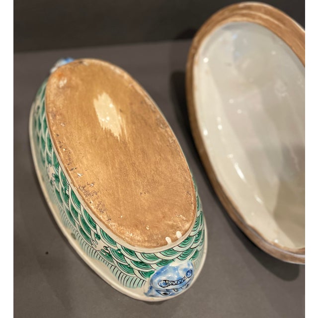 Antique Chinese Duck Tureen For Sale - Image 11 of 11
