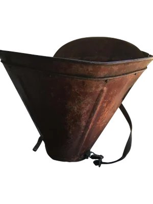 French Grape Harvesting Hod Basket