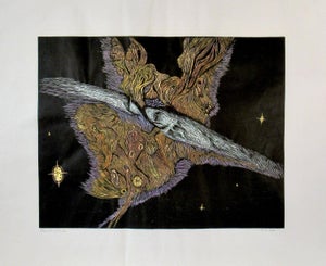 Ruth Leaf Peacock Nebula C. 2000 Reproduction Print