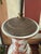 Cinnamon Vintage Chinoiserie Cherry Blossom Bird Table Lamp, Cinnamon and White Asian Floral Ceramic Lamp For Sale - Image 8 of 11