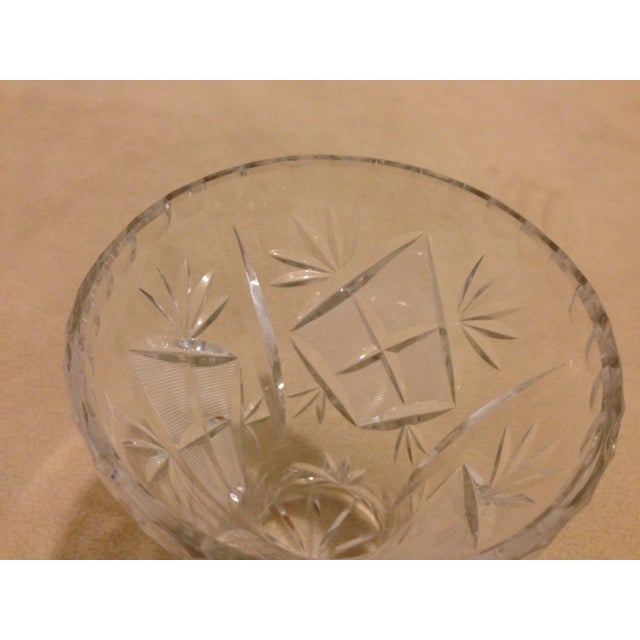 Vintage ABP American Brilliant Glass Corset Vase For Sale In New York - Image 6 of 11