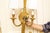 Bronze Vintage Louis XVI Neoclassical Revival Style Bronze Three-Light Wall Sconces—A Pair For Sale - Image 8 of 8