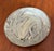 S/6 Vintage Mackenzie Childs Enamel Marble Patterned Chargers/Dinner Plates For Sale In Philadelphia - Image 6 of 7