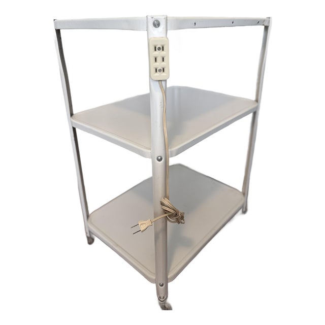 Vintage Metal 3 Tier Kitchen/Lab Cart For Sale