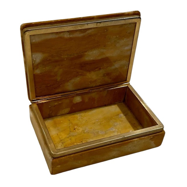 1950s Italian Marble Box For Sale - Image 4 of 9