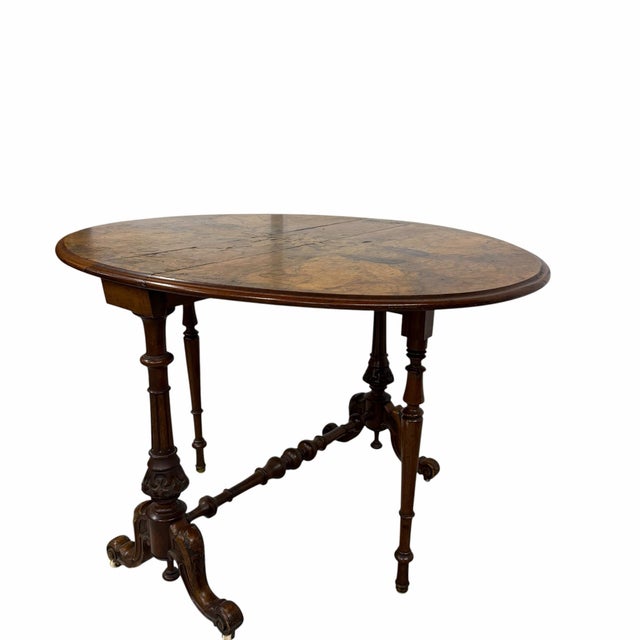 Antique Victorian Sutherland Table Circa 1860 - 1880 For Sale - Image 12 of 12