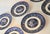 Mid 20th Century Flow Blue Willow Ironstone Dessert Plates- Set of Six For Sale - Image 6 of 9
