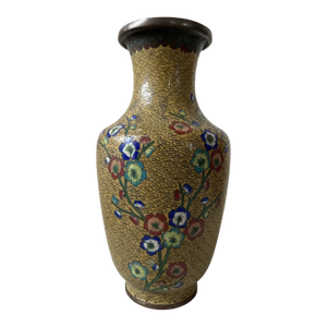 Early 20th Century Antique Chinese Cloisonne Vase