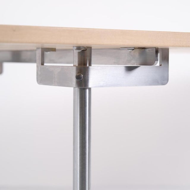 Model CH318 in Beech Dining Table with Extension Leaves by Hans J. Wegner for Tranekær Furniture, 2002 For Sale - Image 6 of 18