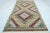 Vintage Oushak Nomad's Kilim Embroidered Rug For Sale - Image 13 of 13