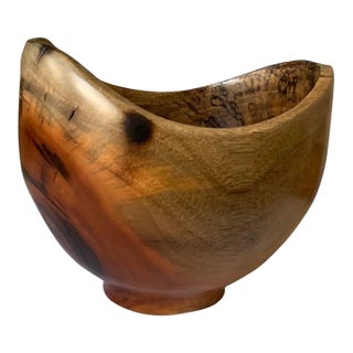 Arturo Solano Exotic Wood Turned Bowl For Sale