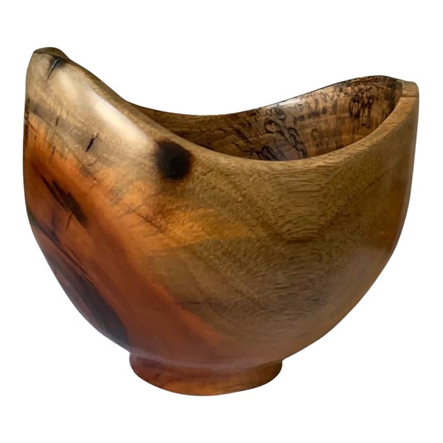 Arturo Solano Exotic Wood Turned Bowl For Sale