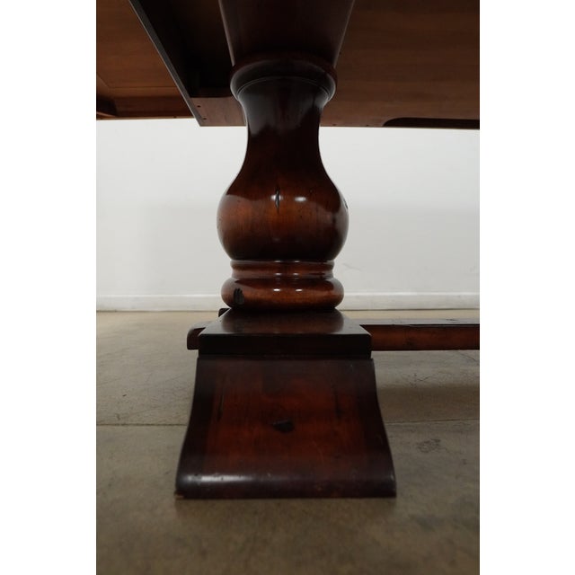 Vintage Bernadette Livingston Rustic Luxury Furniture Dining Table For Sale - Image 13 of 14