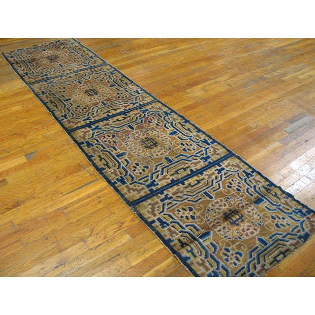 Late 19th Century Chinese Ningxia Carpet ( 2'4" x 9' - 72 x 275 )