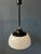 Mid-Century Space Age Pendant Lamp with White Acrylic Shade from Massive For Sale - Image 11 of 11