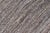Vintage Turkish Kilim Rug With Variegated Stripes in Charcoal, Gray & Ivory For Sale - Image 14 of 14