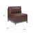 Contemporary Axis Chair Avanti Pecan Titanium Frame For Sale - Image 3 of 4