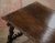18th Century Spanish Baroque Carved Walnut Coffee Table With Iron Stretcher For Sale In Dallas - Image 6 of 13