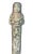 A finely preserved Ancient Egyptian faience ushabti figure dating to the New Kingdom, 19th Dynasty, circa 1293–1185 B.C....