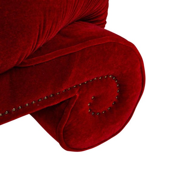 Gaudi Three-Seater Red Sofa from Bretz For Sale - Image 4 of 15