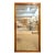 Mahogany and Bronze Mantel Mirror For Sale - Image 4 of 5