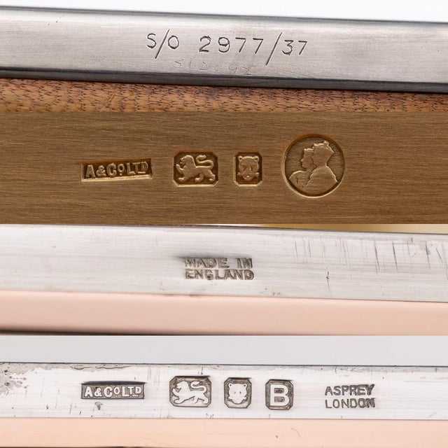 20th Century English Two-Tone Gold Cigar Box from Asprey & Co, London, 1937 For Sale - Image 17 of 18