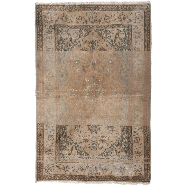 Vintage rug セール VintageHandKnottedRugMainPic.