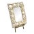 Vintage Shell Encrusted Mirror Antique White Shells For Sale