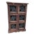 1960s Vintage Wood and Metal Indian 6 Drawer Apothecary/ Spice Cabinet For Sale