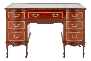Regency Writing Desk in Mahogany, 1880s