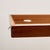 Wood Teak Framed Mirror, 1960s For Sale - Image 7 of 8