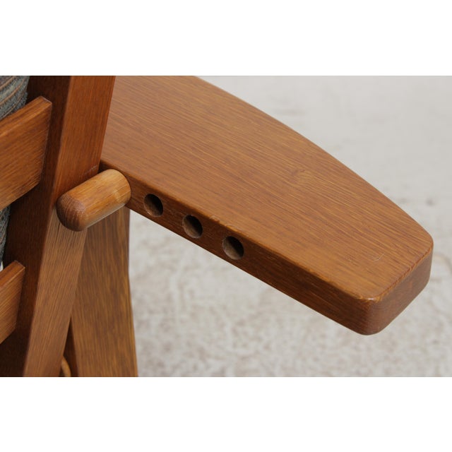 Stickley Bow Arm Mission Oak Morris Chair For Sale - Image 15 of 18