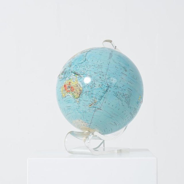 Acrylic Glass Globe Lamp For Sale - Image 3 of 18